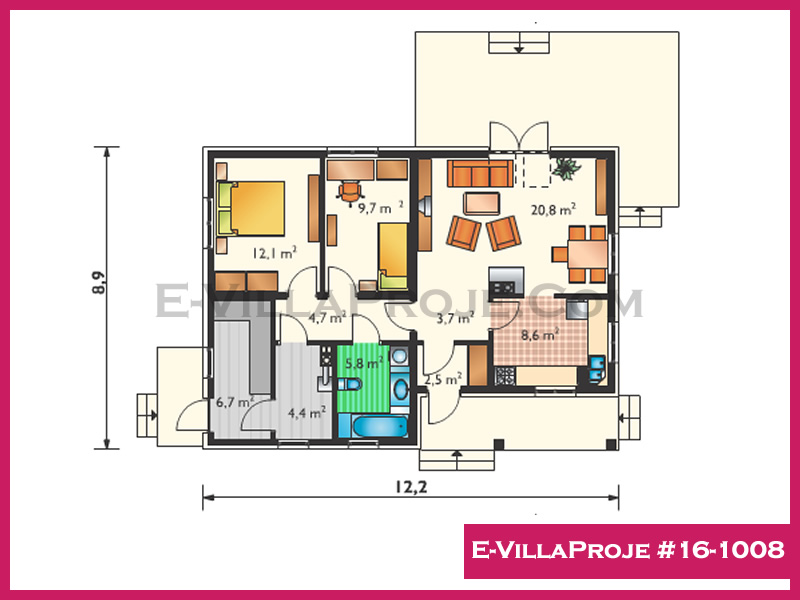 Ev Villa Proje #16 - 1008 Detay 2