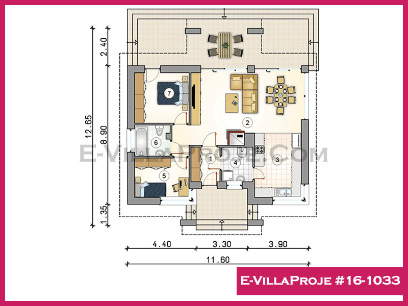 Ev Villa Proje #16 - 1033 Detay 2