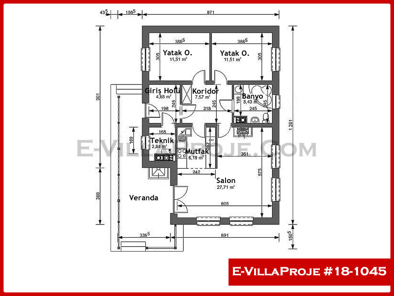 Ev Villa Proje #18 - 1045 Detay 2