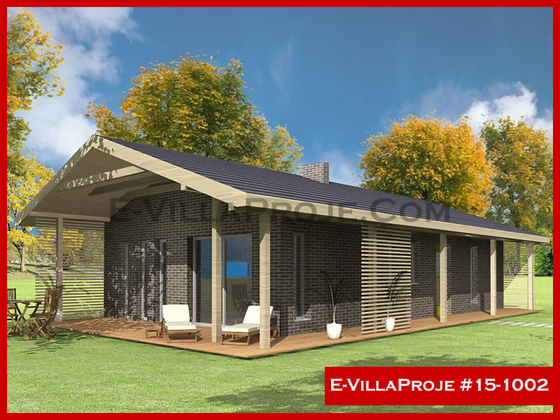 Hatay Ev Villa Proje #15 - 1002 Anahtar Teslim Çelik Villa