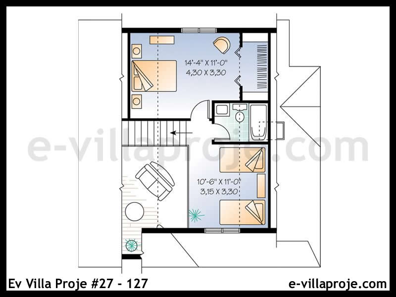 Ev Villa Proje #27 - 127 Detay 3
