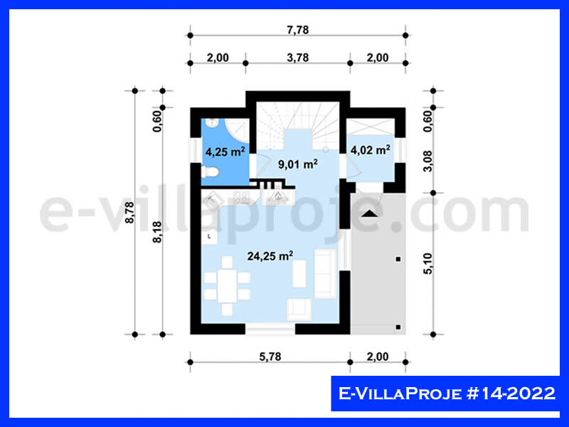 Ev Villa Proje #14 - 2022 Detay 2