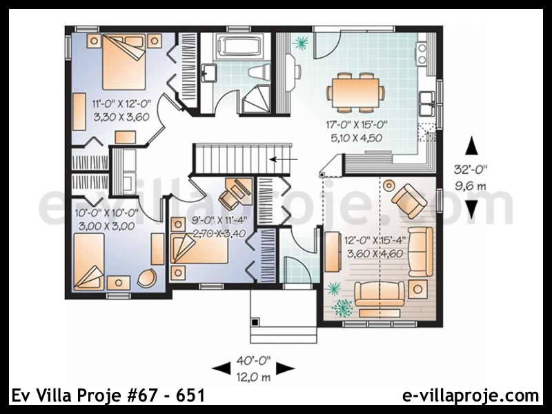 Ev Villa Proje #67 - 651 Detay 2