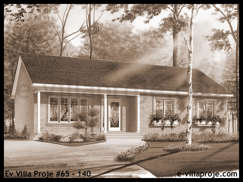 Ev Villa Proje #65 - 140 Detay 3