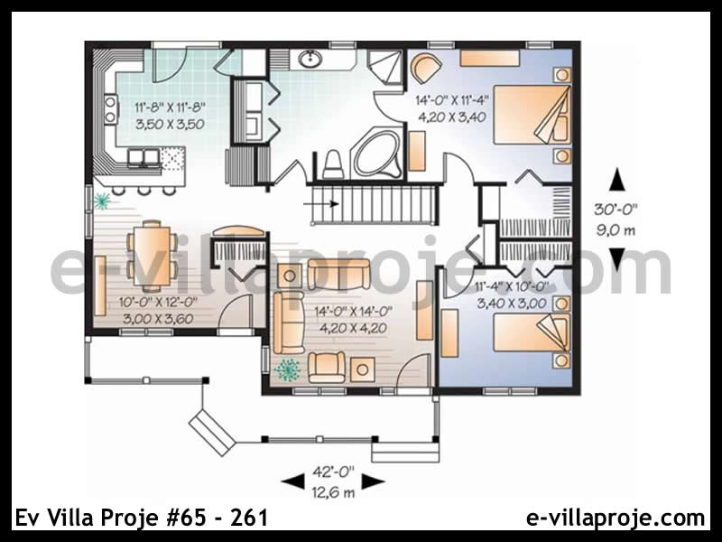 Ev Villa Proje #65 - 261 Detay 2