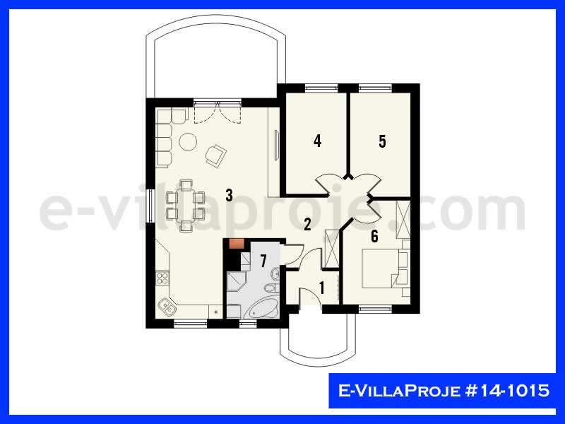 Ev Villa Proje #14 - 1015 Detay 2