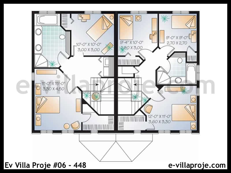Ev Villa Proje #06 - 448 Detay 3