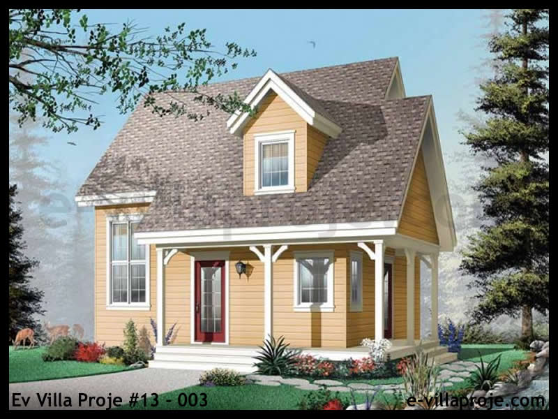 Gönen, Isparta Ev Villa Proje #13 - 003 Anahtar Teslim Çelik Villa