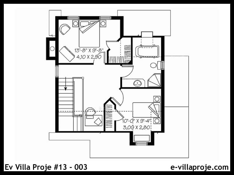 Ev Villa Proje #13 - 003 Detay 3