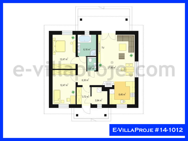 Ev Villa Proje #14 - 1012 Detay 2