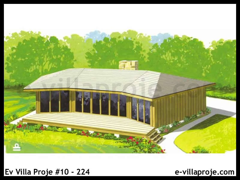 Kayseri Ev Villa Proje #10 - 224 Anahtar Teslim Çelik Villa