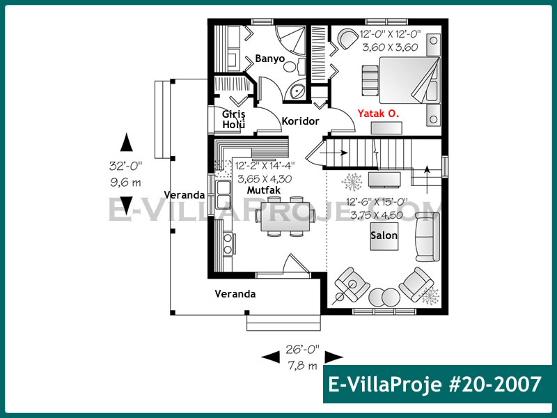 Ev Villa Proje #20 - 2007 Detay 2