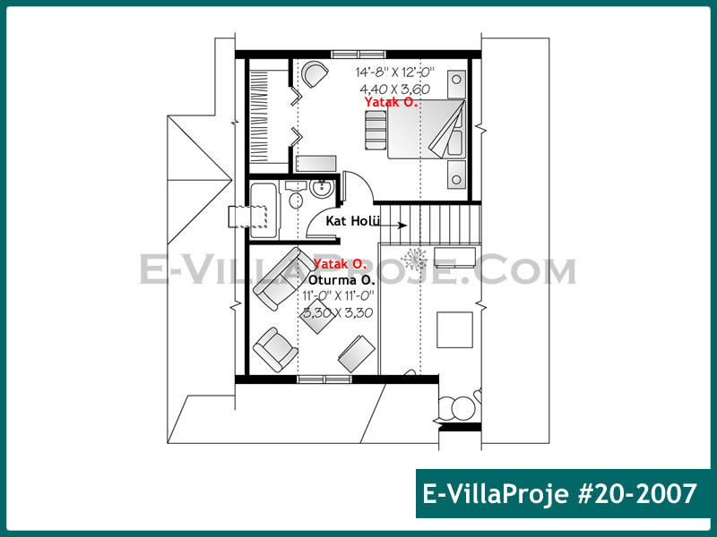 Ev Villa Proje #20 - 2007 Detay 3