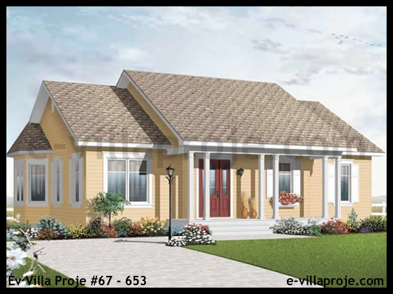 Kırşehir Ev Villa Proje #67 - 653 Anahtar Teslim Çelik Villa