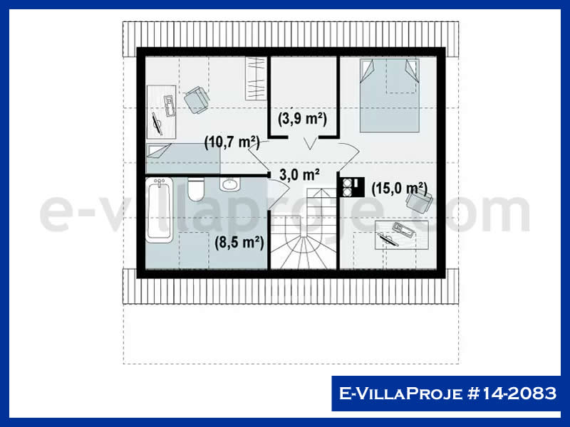 Ev Villa Proje #14 - 2083 Detay 3