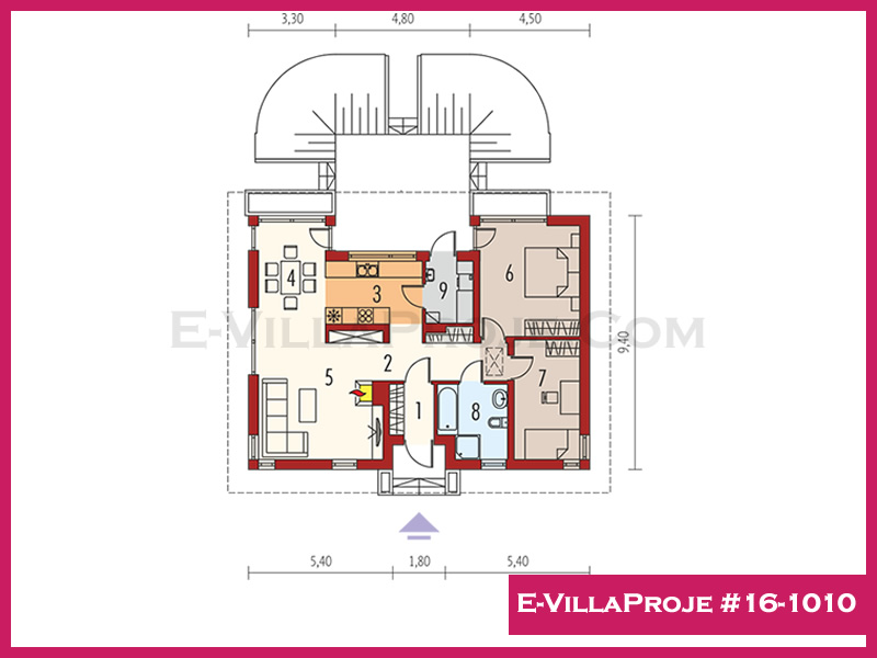 Ev Villa Proje #16 - 1010 Detay 2