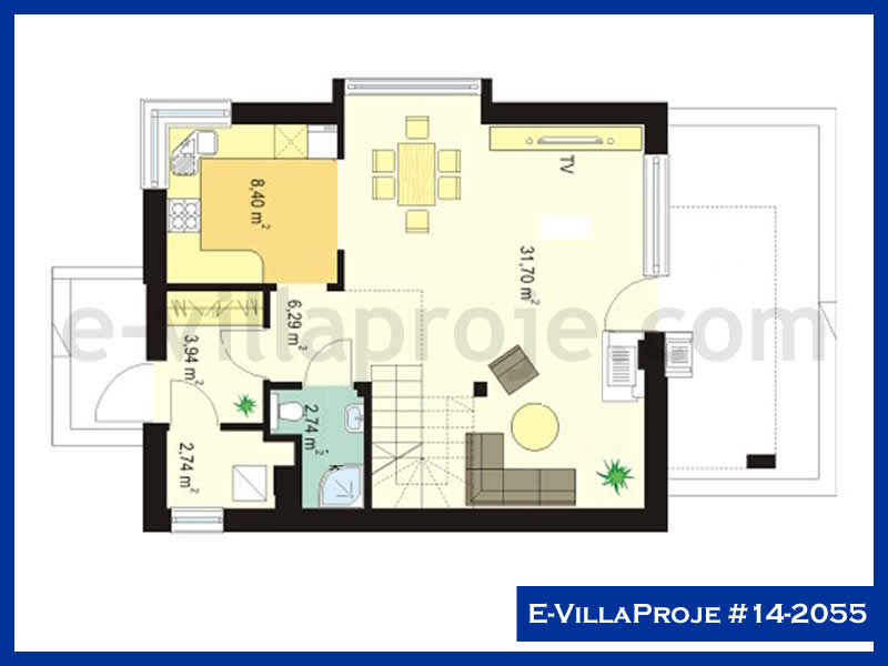 Ev Villa Proje #14 - 2055 Detay 2