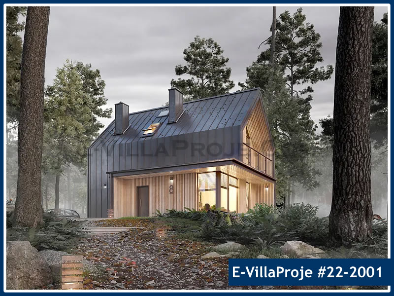 Seydiler, Kastamonu Ev Villa Proje #22 - 2001 Anahtar Teslim Çelik Villa
