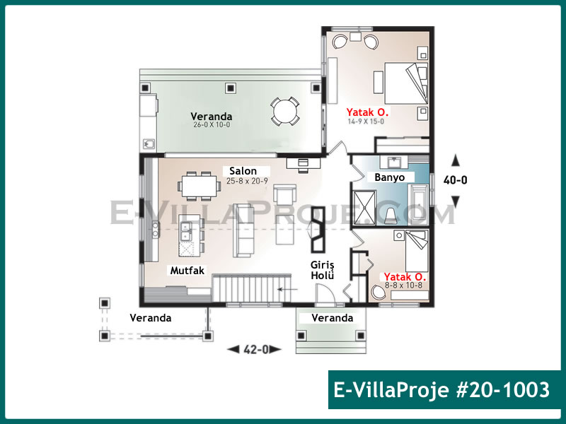 Ev Villa Proje #20 - 1003 Detay 2