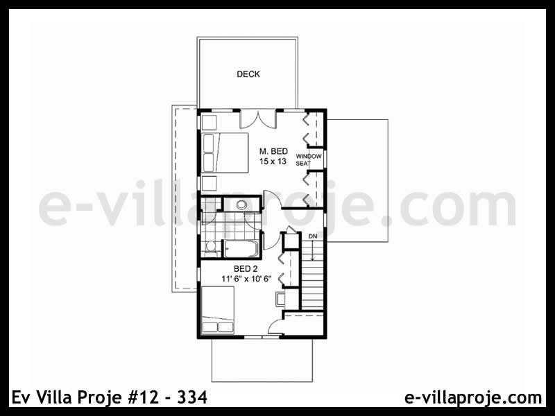 Ev Villa Proje #12 - 334 Detay 3