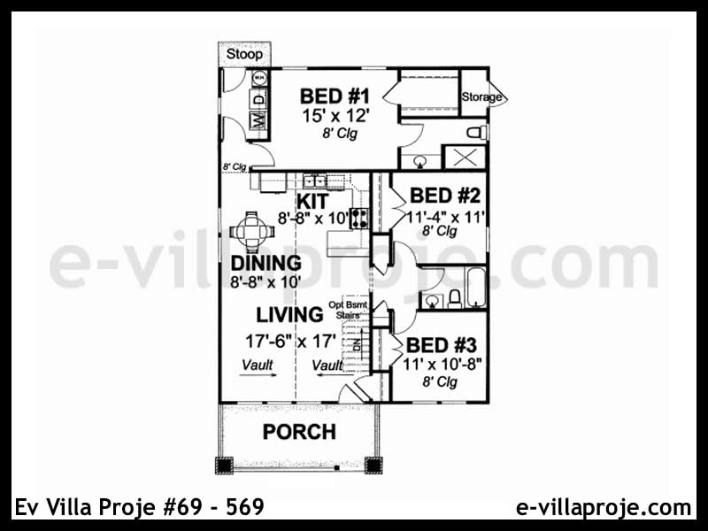 Ev Villa Proje #69 - 569 Detay 2