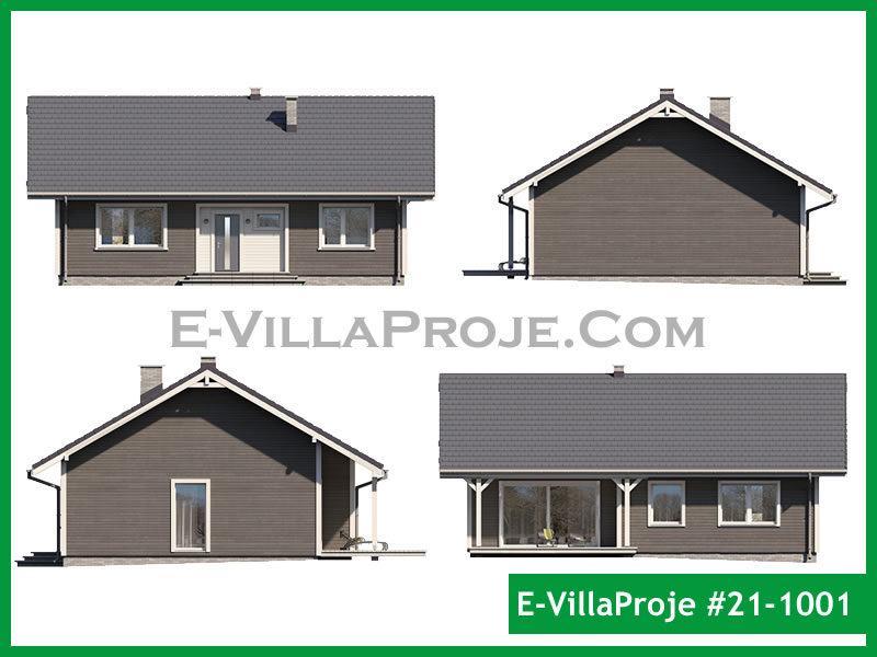 Ev Villa Proje #21 - 1001 Detay 8