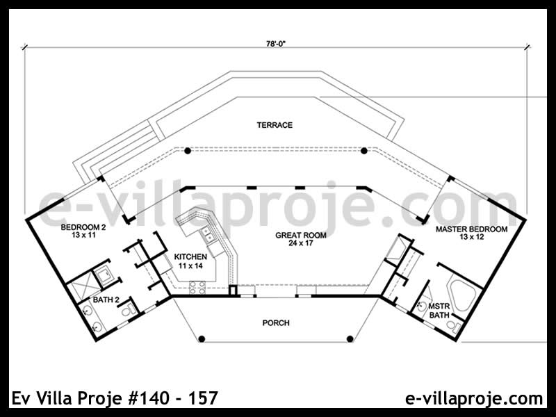 Ev Villa Proje #140 - 157 Detay 2