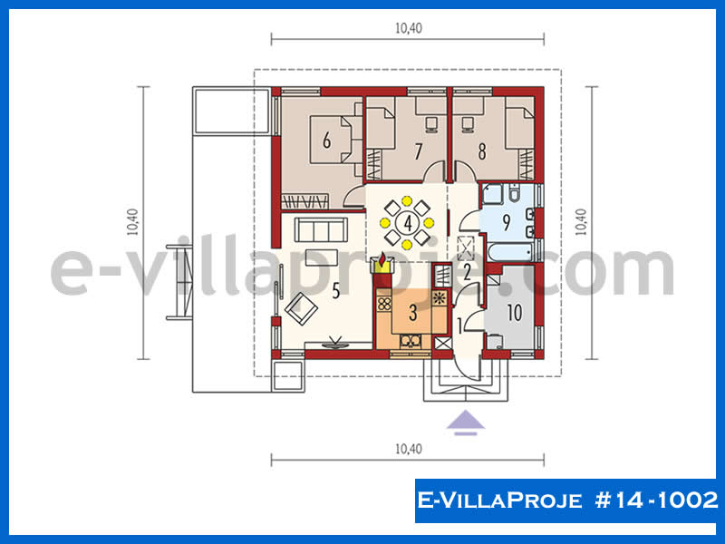 Ev Villa Proje #14 - 1002 Detay 2