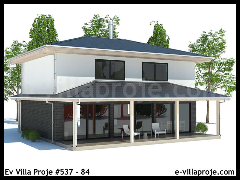 Ev Villa Proje #537 - 84 Detay 4
