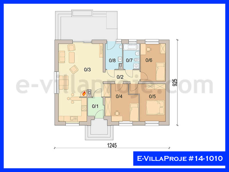 Ev Villa Proje #14 - 1010 Detay 2