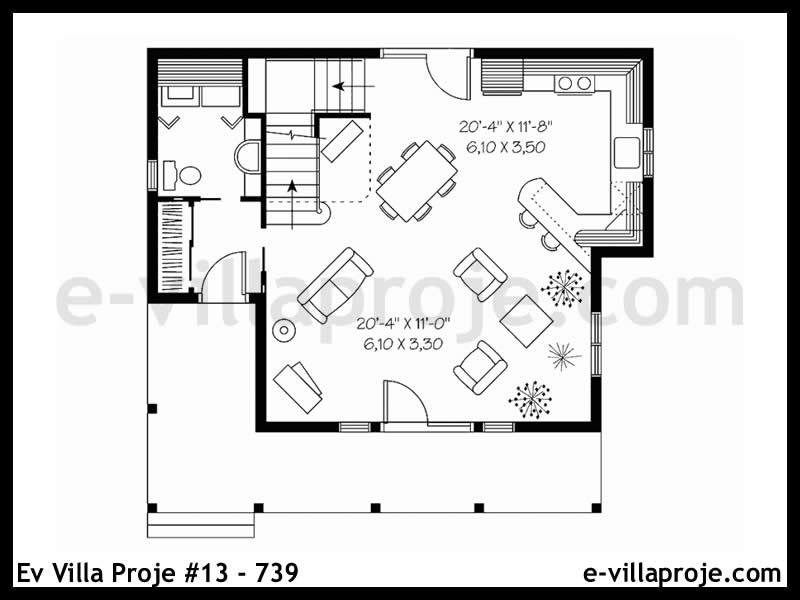 Ev Villa Proje #13 - 739 Detay 2