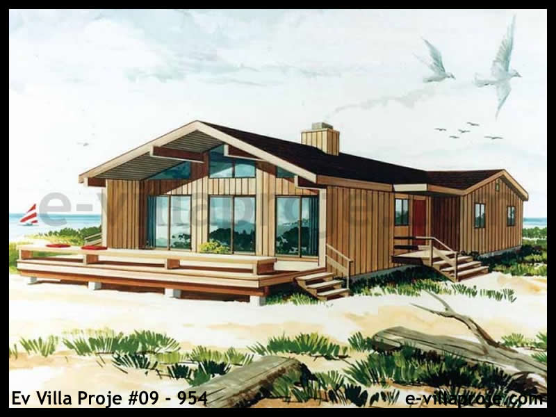 Isparta Ev Villa Proje #09 - 954 Anahtar Teslim Çelik Villa
