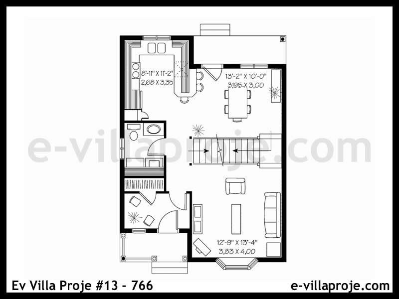 Ev Villa Proje #13 - 766 Detay 2