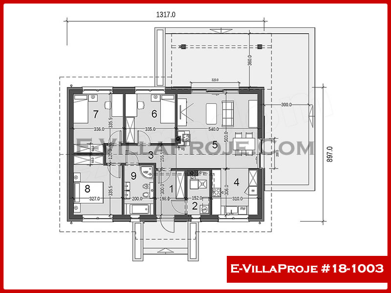 Ev Villa Proje #18 - 1003 Detay 2