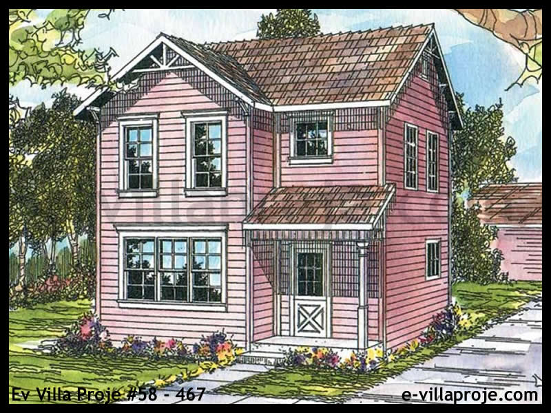 Kırşehir Ev Villa Proje #58 - 467 Anahtar Teslim Çelik Villa