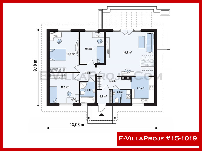 Ev Villa Proje #15 - 1019 Detay 2