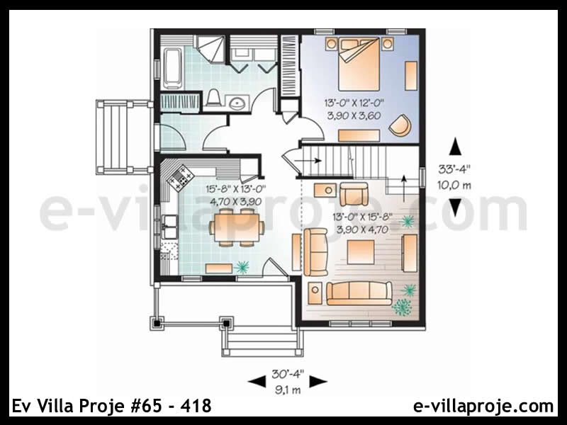 Ev Villa Proje #65 - 418 Detay 2