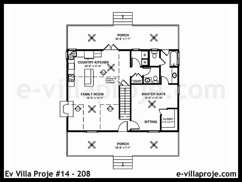 Ev Villa Proje #14 - 208 Detay 2