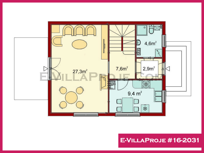 Ev Villa Proje #16 - 2031 Detay 2