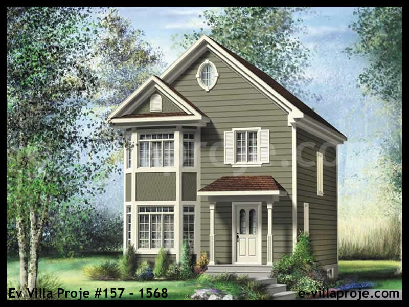 Kırşehir Ev Villa Proje #157 - 1568 Anahtar Teslim Çelik Villa