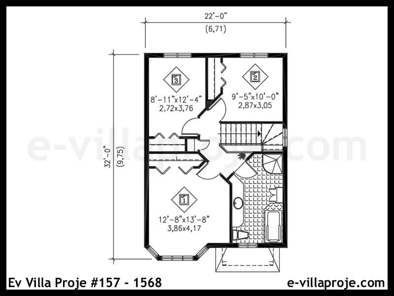 Ev Villa Proje #157 - 1568 Detay 3