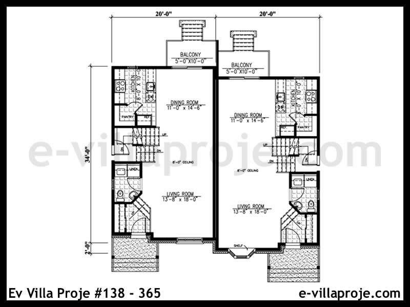 Ev Villa Proje #138 - 365 Detay 2