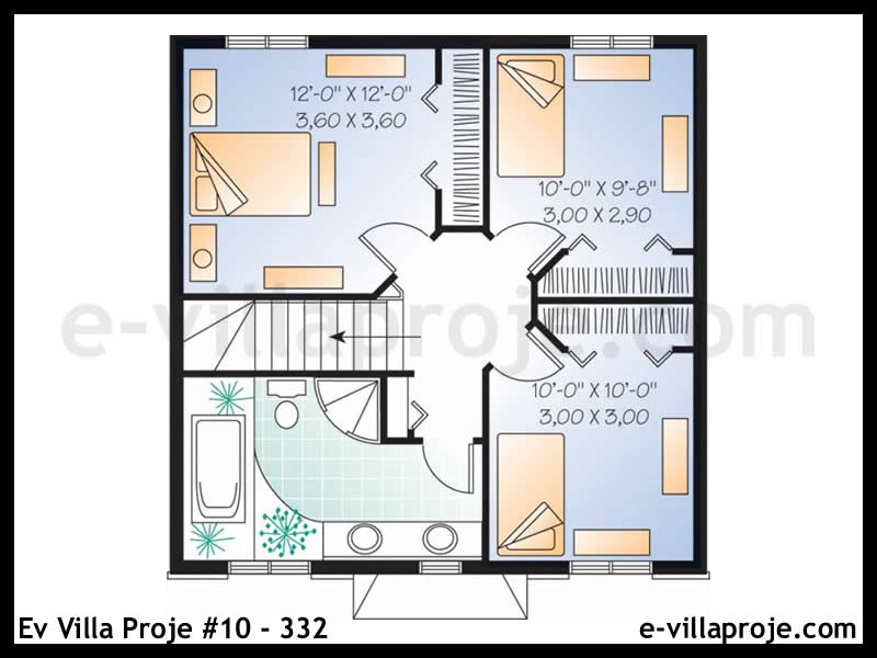 Ev Villa Proje #10 - 332 Detay 3