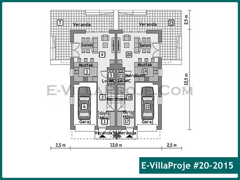 Ev Villa Proje #20 - 2015 Detay 2