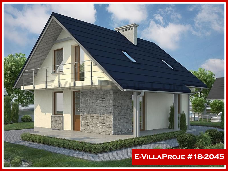Hatay Ev Villa Proje #18 - 2045 Anahtar Teslim Çelik Villa