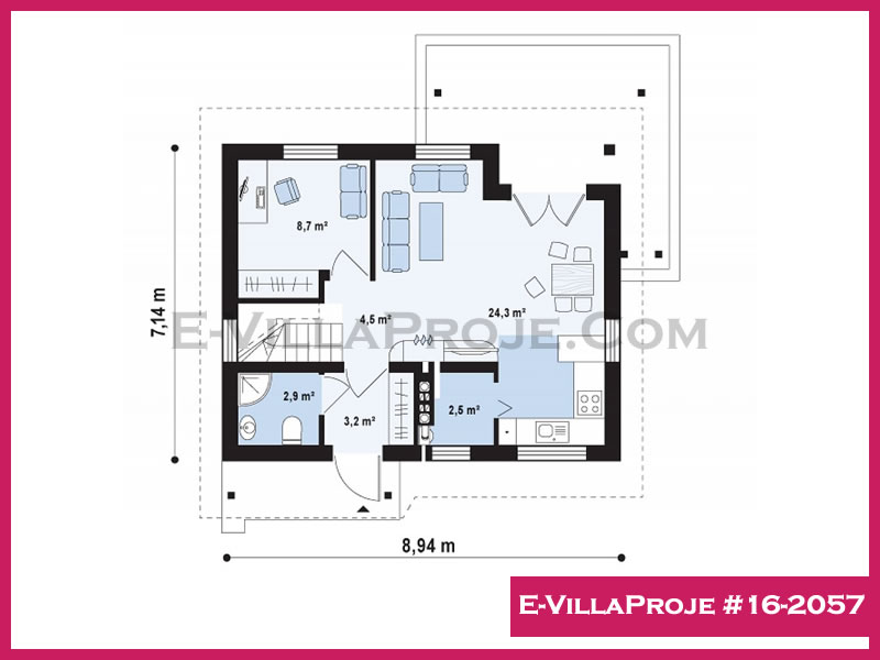Ev Villa Proje #16 - 2057 Detay 2