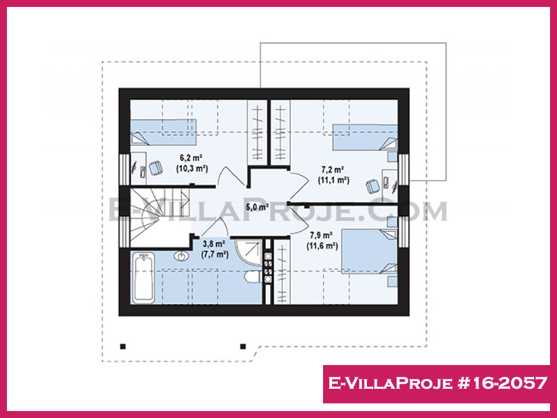 Ev Villa Proje #16 - 2057 Detay 3