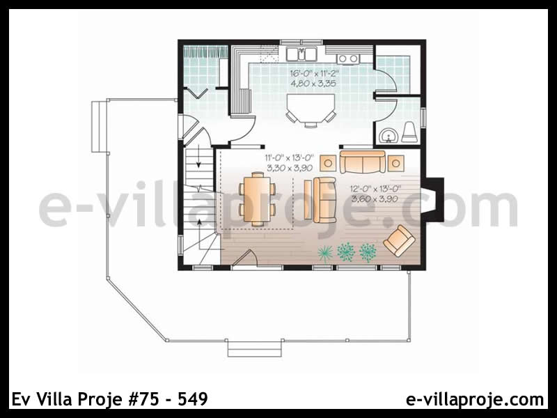Ev Villa Proje #75 - 549 Detay 2