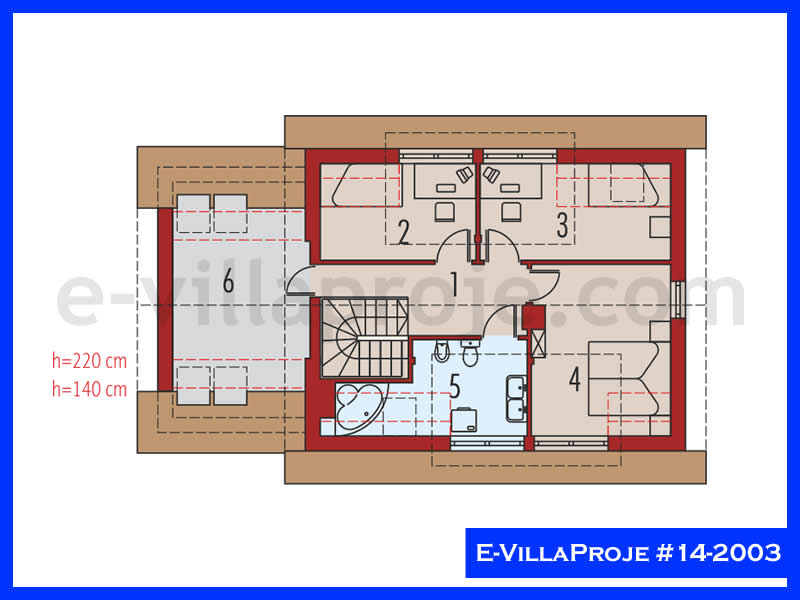 Ev Villa Proje #14 - 2003 Detay 3