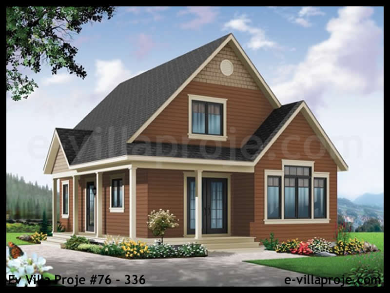 Isparta Ev Villa Proje #76 - 336 Anahtar Teslim Çelik Villa